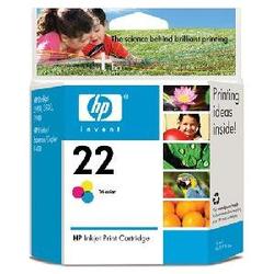HEWLETT PACKARD HP No.22 Tri-Color Ink Cartridge - Color