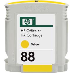HP No. 88 Yellow Ink Cartridge For Officejet Pro K550 Series Color Printer - Yellow