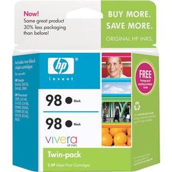 HP No.98 Black Ink Cartridge - Black