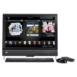 HEWLETT PACKARD - DESKTOPS HP Pavilion IQ816 25.5 Touchsmart PC - 25.5 High-Definition Touchscreen display, Intel Core 2 Duo T8100 Procesor, 4GB Memory, 750GB Hard Drive, 802.11b/g/n WL