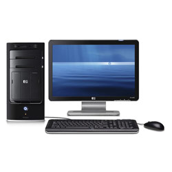HP Pavilion Media Center m8457c Desktop, Phenom-9500 2.2 GHz, GeForce 8400HD, 5 GB Memory / 640 GB (2 x 320) HD, 16X DVD(+/-)R/RW 12X RAM (+/-)R LightScribe, Wi
