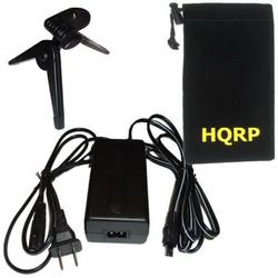 HQRP AC Adapter for SONY CAMCORDER AC-L10 AC-L10A L10B L10C L15A,L15B + Bag + Tripod