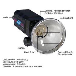 Britek HS-2000 Flash Light 440w/s