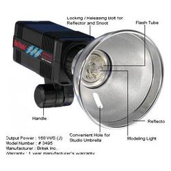 Britek HS-600 Flash Light 168w/s