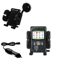 Gomadic HTC CDMA PDA Phone Auto Windshield Holder with Car Charger - Uses TipExchange