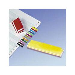 Redi-Tag/B. Thomas Enterprises Half Size Removable/Reusable Page Flags, Assorted, 1 3/4 x 1/2, 500/Pack