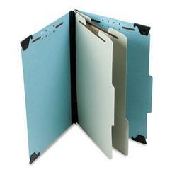 Esselte Pendaflex Corp. Hanging Classification Folder, 6 Sections, 2 Expansion, Blue Pressboard, Legal