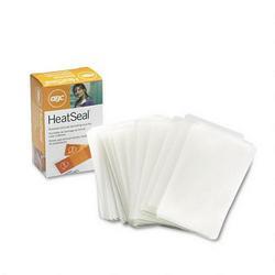 General Binding/Quartet Manufacturing. Co. HeatSeal® Business Card Size Laminating Pouches, 2 3/16 x 3 11/16, 5 Mil, 100/Bx