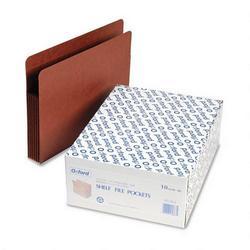 Esselte Pendaflex Corp. Heavy Duty Drop Front End Tab File Pockets, Letter, 5 1/4 Expansion, 10/Bx
