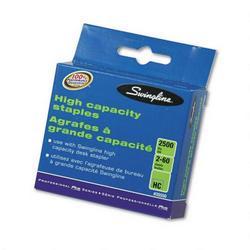 Swingline/Acco Brands Inc. High Capacity Staples, 3/8 Leg, 60 Sheet Capacity, 125 Strip Count, 2,500/Box