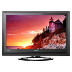 HITACHI - CE Hitachi UT32V502 - 32 V Series UltraThin LCD HDTV - 120Hz - 1.5 Thin - Anthracite Pearl