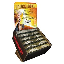 Hohner Rpop Rock Box Harmonica Shipper Box With Display