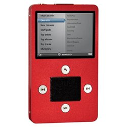 Ibiza H1b008rd 8 Gb Rhapsody Personal Music Player (red)