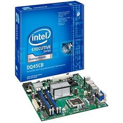 INTEL - MOTHERBOARDS Intel Executive DQ45CB Desktop Board - Intel Q45 Express - vPro Technology - Socket T - 1333MHz, 1066MHz, 800MHz FSB - 8GB - DDR2 SDRAM - DDR2-800/PC2-6400, DDR