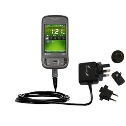 Gomadic International Wall / AC Charger for the HTC 8925 - Brand w/ TipExchange Technology