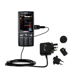 Gomadic International Wall / AC Charger for the Samsung SGH-i550 - Brand w/ TipExchange Technology