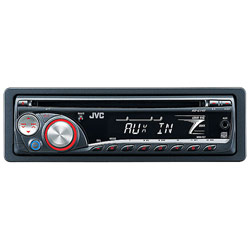 JVC MOBILE COMPANY OF AMERICA JVC KD-G140 In-Dash CD Receiver w/ Remote Control (Refurbished)