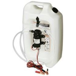 JABSCO Jabsco 12V 3-1/2 Gallon Flat Tank Oil Changing System