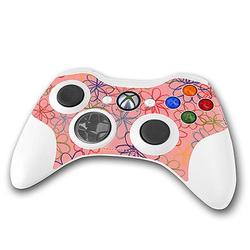 WraptorSkinz Kearas Flowers on Pink Skin by TM fits XBOX 360 Wireless Controller (CONTROLLER NOT INC