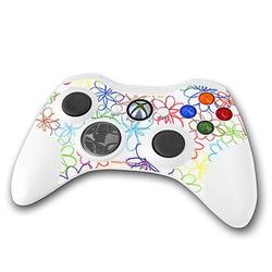 WraptorSkinz Kearas Flowers on White Skin by TM fits XBOX 360 Wireless Controller (CONTROLLER NOT IN