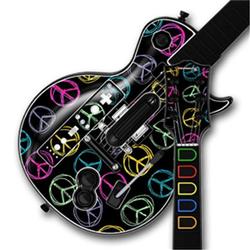 WraptorSkinz Kearas Piece Signs on Black Skin by TM fits Nintendo Wii Guitar Hero III (3) Les Paul C