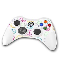 WraptorSkinz Kearas Piece Signs on White Skin by TM fits XBOX 360 Wireless Controller (CONTROLLER NO