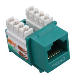 Eforcity Keystone Jack , CAT5E - Green