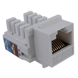 Eforcity Keystone Jack , CAT5E - White