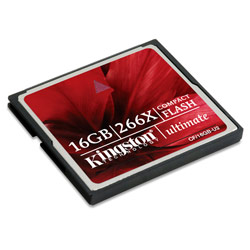 KINGSTON TECHNOLOGY FLASH Kingston 16GB CompactFlash Ultimate 266X