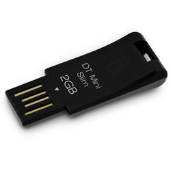 KINGSTON TECHNOLOGY FLASH Kingston 2GB DataTraveler Mini Black