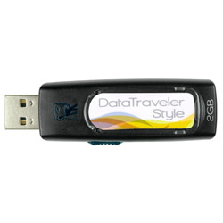 Kingston 2GB DataTraveler Style Black Flash Drive