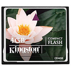 Kingston 4GB CompactFlash Card