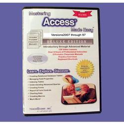 TeachUcomp, Inc. LEARN MICROSOFT ACCESS 2007/2003/XP VIDEO TRAINING TUTORIAL E BOOK MANUAL GUIDE W/ PROFESSOR JOE