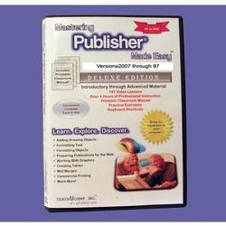 TeachUcomp, Inc. LEARN MICROSOFT PUBLISHER 2007/2003/XP VIDEO TRAINING TUTORIAL E BOOK MANUAL GUIDE W/ PROFESSOR JOE