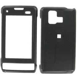Wireless Emporium, Inc. LG Dare VX9700 Black Snap-On Protector Case Faceplate