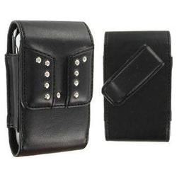 Wireless Emporium, Inc. LG Invision CB630 Studded Premium Vertical Leather Pouch