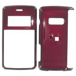 Wireless Emporium, Inc. LG enV2 VX9100 Trans. Red Flame Snap-On Protector Case Faceplate