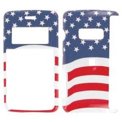 Wireless Emporium, Inc. LG enV2 VX9100 USA Flag Snap-On Protector Case Faceplate