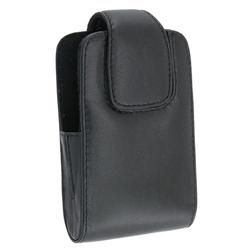 Eforcity Leather Case for Blackberry 8700, Black