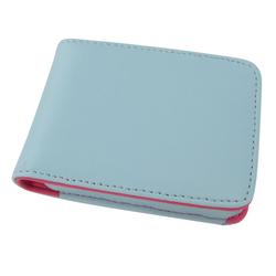 Eforcity Leather Case for iPod Gen3 nano, Blue / Hot Pink by Eforcity