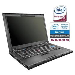 LENOVO Lenovo ThinkPad T400 Notebook - Intel Centrino 2 Core 2 Duo P8400 2.26GHz - 14.1 WXGA - 2GB DDR3 SDRAM - 160GB HDD - DVD-Writer (DVD R/ RW) - Wi-Fi, Gigabit Et (7417TPU)