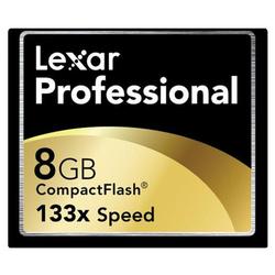 LEXAR MEDIA Lexar Media Professional 8 GB CompactFlash (CF) Card - 8 GB