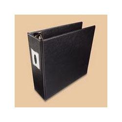 Acco Brands Inc. Locking No Gap™ D Ring Vinyl Binder, 1 1/2 Capacity, Black