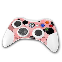 WraptorSkinz Lots Of Dots Pink on Pink Skin by TM fits XBOX 360 Wireless Controller (CONTROLLER NOT