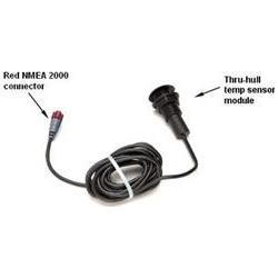 Lowrance Parts Lowrance Ep-80R Th Thru-Hull Temperature Sensor With Cable