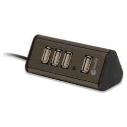 MACE GROUP - MACALLY Macally 4 Port USB 2.0 Hub - 4 x USB 2.0 - USB, 1 x - DC Power Input - External