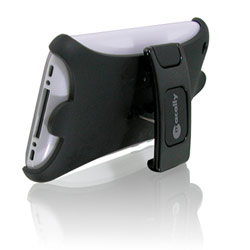MACE GROUP - MACALLY Macally mClip Holster with Belt Clip and Adjustable stand for iPhone 3G