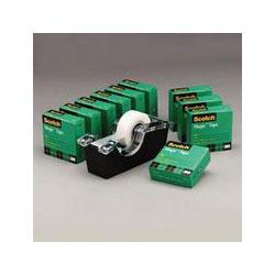3M Magic™ Tape Value Pack with DS520 Dispenser & 10 Rolls of 3/4 x1000 Magic™ Tape