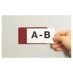 Panter Company Magnetic Label Holders, 4 1/4 x 2 1/2 , White, 10/Pack