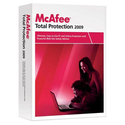 MCAFEE RETAIL BOXED PRODUCT McAfee Total Protection 2009 3-User
